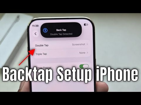How to enable back tap screenshot on iPhone 17 Air/Pro/Max