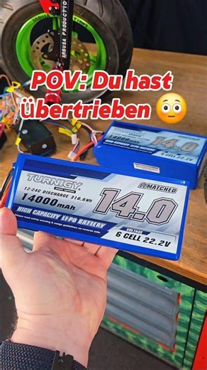 Denkt ihr, die Akkus sind ausreichend? 😂#DIY #escooter #scooter #build