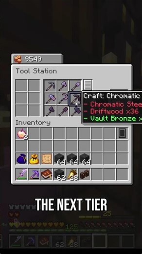 Minecraft's Crystalmancer Build: New Tools & Resource Hunt! #shorts