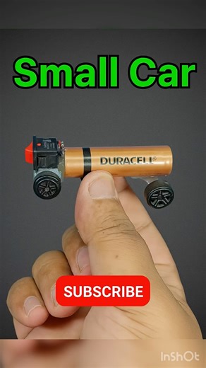 #viralvideo “World’s Smallest Battery Car 🔋 | Homemade Mini Car Using Battery 🚗💨” #shorts