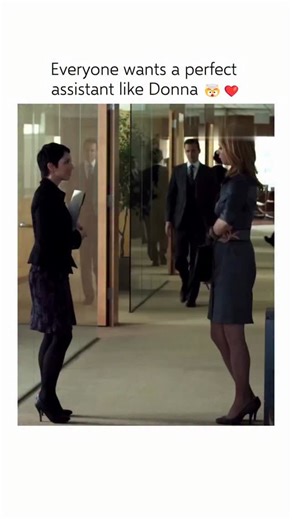 Cinemaclips Daily on Instagram: "🧠 Interesting Fact: Suits (2011–2019) — Donna Paulsen is consistently portrayed as possessing an almost supernatural level of emotional intelligence and foresight, earning her the unofficial title of the firm’s “Goddamn Oracle.” This scene, where she anticipates Harvey’s needs before he even speaks (the cup of coffee, the schedule cleared, the suit critique), is a foundational display of her capability. Show creators confirmed that Donna’s ability to know everyt