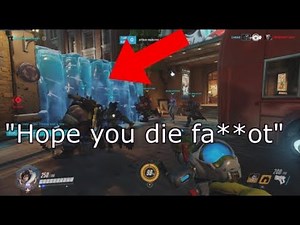 TOXIC behavior trolling in OVERWATCH (Competitive toxicity)