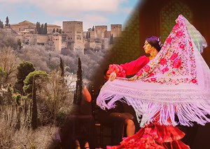 Alhambra Guided Tour   Flamenco Show in Granada