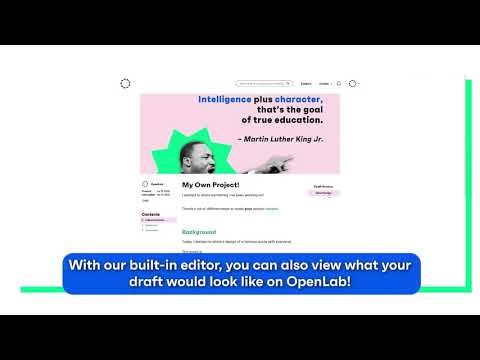 OpenLab Walkthrough