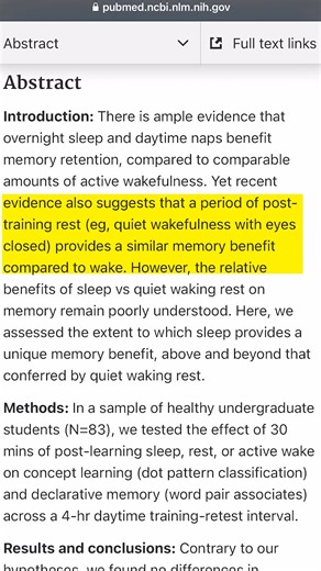 The REAL science behind non-sleep deep rest (NSDR) Full video: https://youtu.be/3mHNCnaPndE?si=1z2QEEL4UGNrM22_ #sleep #memory #rest #lifehack #benefit #sleeptips #improveyourlife #science #nondeepsleep #cantsleep #fyp #explore | Sleep Doctor