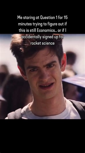 EXPERT TUITION | Educational Services | Every A-Level Economics student during exams 😅 Me staring at Question 1 for 15 minutes, trying to figure out if this is still Economics…... | Instagram