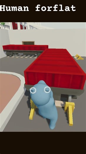 Human Fall Flat Funny Moments 😂 | Impossible Levels Gameplay 🔥#shorts