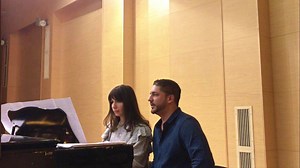 Bass-baritone Mathieu Abelli rehearsing Gabriel Fauré's melody "Nell". Whith my friend and colleague Ana-Maria Negrea, we're planning to record an album of our favorite Fauré's melodies: Après un rêve, Au bord de l'eau, La chanson du pêcheur, Lydia, Automne, Nell, Poèmes d'un jour, etc... What are yours ? #workinprogress #Fauré #Melodies @followers | Opera Vocal Coach - Mathieu Abelli