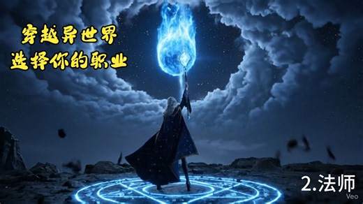 穿越异世界，选择你的职业，开始冒险之旅。