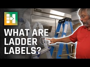 EHS&S Safety Minute: Ladder Labels