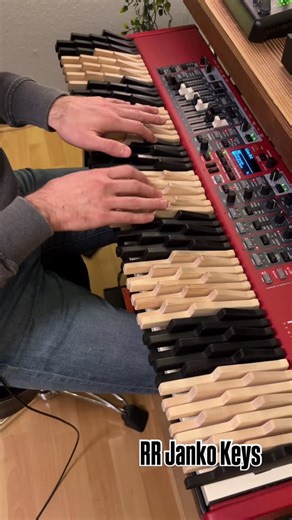 Rico Raven | Transposing (complex) chords to other keys is super easy on the Janko. Due to its isomorphic layout, all you need to do is keep the exact... | Instagram