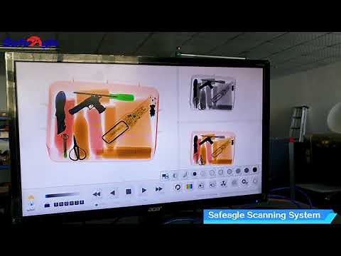 Safeagle New Generation X Ray Baggage Scanner Performance Video