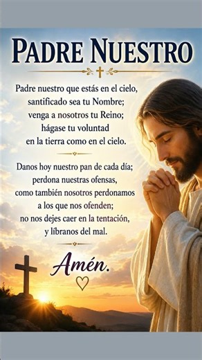 🙏 Our Father – The Prayer Jesus Taught Us 🙏 #prayer #ourfather #god #jesus