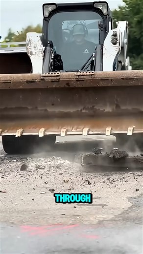 57K views · 107 reactions | This compact track loader uses a powerful ripper attachment to tear through layers of old asphalt. | ManMade Studio | Facebook