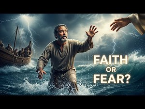 Matthew 14:22–33 Explained: Jesus Walks on Water & Peter’s Doubt | Morning Faith