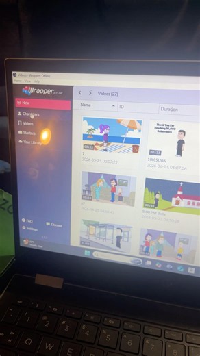 Creating my own GoAnimate Video #goanimate #wrapperoffline
