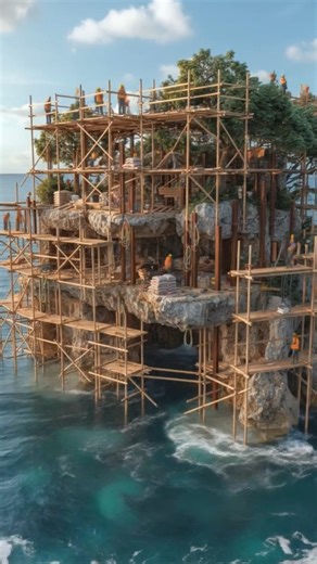 Cliffside Ocean Villa: From Raw Rock to Luxury Paradise”