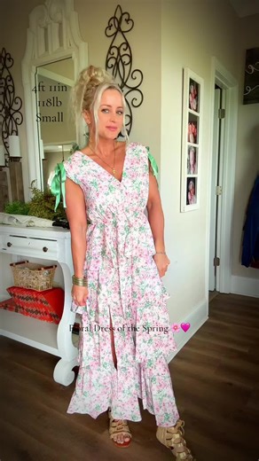 The CUTEST spring dress 👗 🌸🫶🏻 #church #ootd #springtrends #fyp #shop