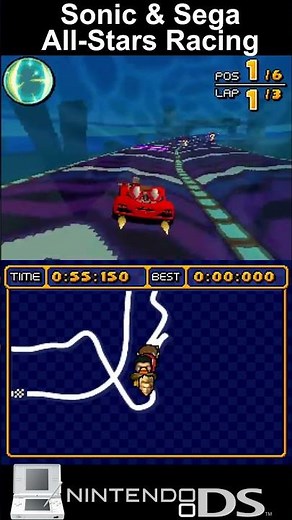 Sonic & SEGA All-Stars Racing – Nintendo DS Gameplay