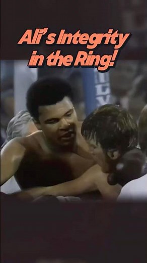The Fight That Proved Ali’s Heart Was Bigger Than His Fists! #shorts
