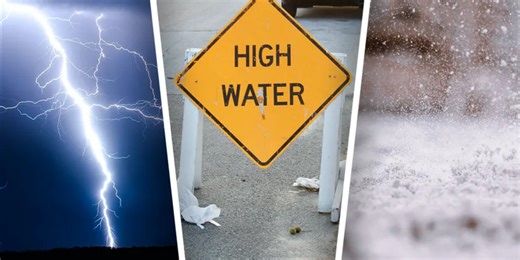 The Daily Weather Update from FOX Weather: Winter storm, severe weather, wildfire potential all being tracked