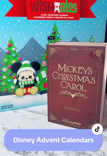 Disney Advent Calendars: Unboxing and Holiday Magic