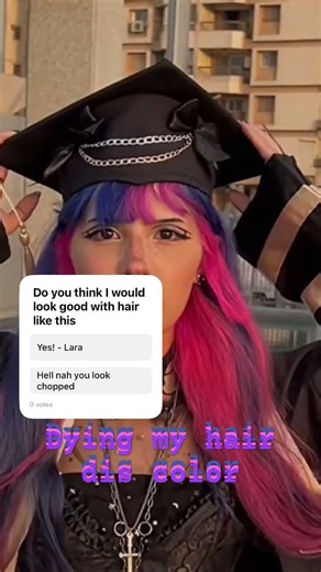 I luv dis color 💙🩷💜 #music #hair #likeandsubscribe