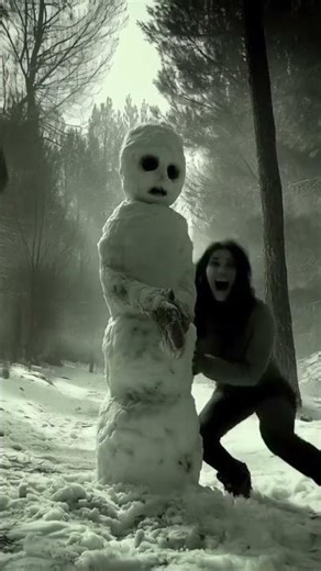 The Snowman's Curse #horror #horrorstories #creepycreatures #creepydolls #creepyshorts