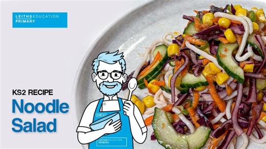 Noodle Salad - KS2 Primary Cookery Curriculum | Maria Dunbar