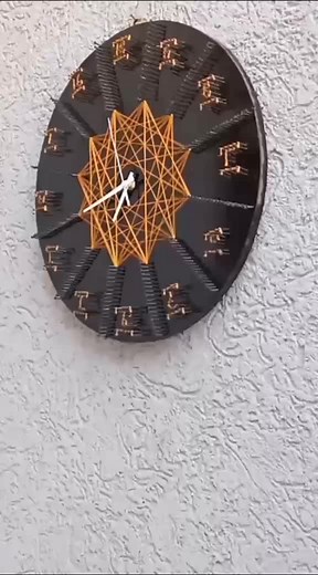 #wallclock #stringart #Art #ethiopian_tik_tok
