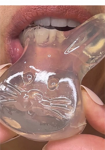 Delicious ASMR Eating Clear Jelly Experience