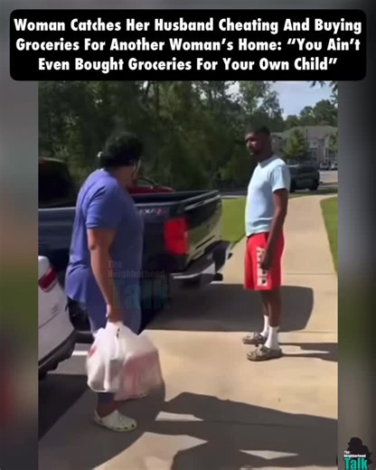 The Neighborhood Talk on Instagram: "Lawd! Not he got caught in the act! Sis snatched those groceries right on up! Thoughts? 😩😩 *We do not condone bullying or violence*"