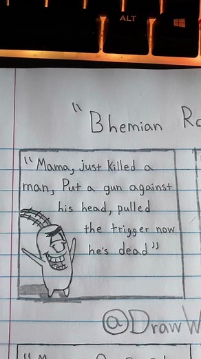 Plankton Sings Bohemian Rhapsody #art #fyp #spongebob #spongebobaicover #plankton #planktonai #DrawWithEli #music