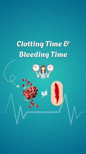 The Vital Nursing ⚕️ on Instagram: "The Vital Nursing :- Bleeding Time (BT) measures how long a small skin cut takes to stop bleeding, reflecting platelet function and small vessel health, while Clotting Time (CT) measures the time for blood to form a stable clot in a tube, assessing the overall coagulation cascade and clotting factors, with prolonged times indicating potential bleeding disorders like hemophilia. 🩸 🛡️ Save It For Future ⚔️ Follow 🚸🛣️🚦🚧 @thevitalnursing #thevitalnursing Key