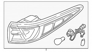 Combo Lamp Assembly - Driver's Side (LH)