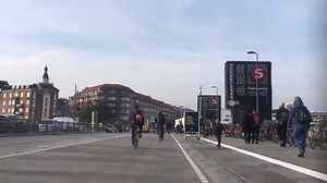 This brand new 10-metre wide cycle bridge was opened in Copenhagen yesterday. The new bridge will convey 21,000 cyclists and 13,000 pedestrians daily, while keeping them completely separated from motor traffic. | Dublin Cycling Campaign