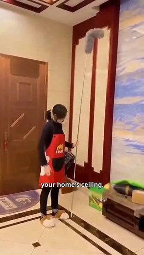 🚀 SAY GOODBYE TO DANGEROUS LADDERS! 🚀 ✨ Extendable 100-inch pole reaches HIGH ceilings easily 🔄 360° bendable head cleans every corner perfectly 🏠 Perfect for: Ceiling fans - Corners - Windows - Cars #EasyCleaning #HomeEssentials #UKHome | Uxceller