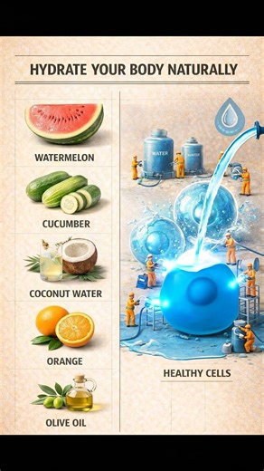 Hydrate Your Body Naturally. Hydrate Properly.