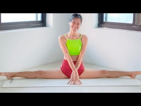 Practicing my splits