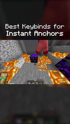 Best Keybinds for CPVP #anchor #cpvp #minecraft