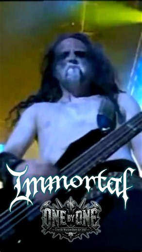 BLACK METAL LIVE ARCHIVES IMMORTAL - One By One - Live Wacken Open Air 2007