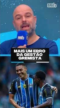 MAIS UM ERRO DA GESTÃO GREMISTA.