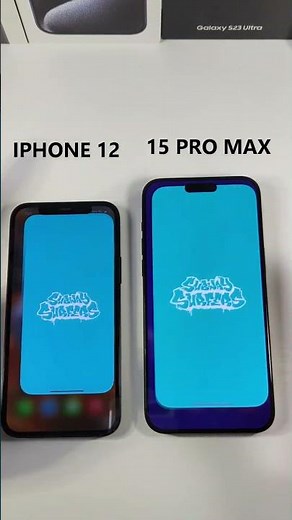 IPhone 12 VS IPhone 15 Pro Max - Speed Test!