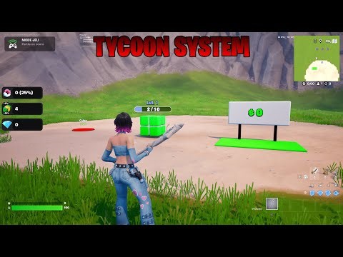 Custom Tycoon System & Cube Clicker in Fortnite (UEFN & Verse)