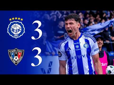 MATSIKOOSTE | HJK vs FC Inter 3–3 | Veikkausliiga
