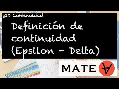 Continuidad / Definición Epsilon Delta / mateA