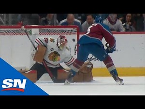 Jack Johnson Scores Slick Goal For Avalanche After Blackhawks Get Tripped Up