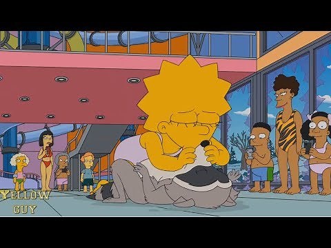 The Simpsons -Lisa Kisses The Mink!