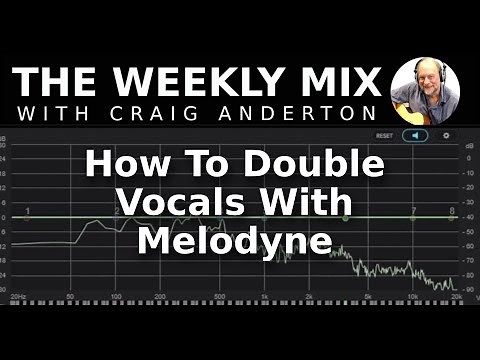 HOW TO DOUBLE VOCALS WITH MELODYNE