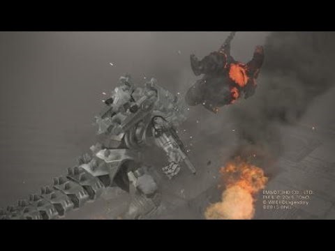 GODZILLA ps4:Kiryu vs Burning Godzilla e Destroyah